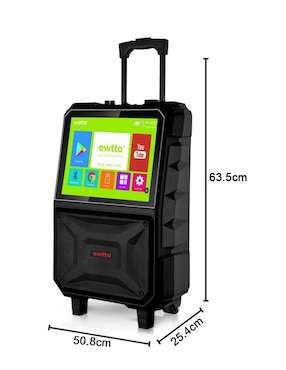 Bocina Ewtto EW-P5785MBC bluetooth, wi-fi