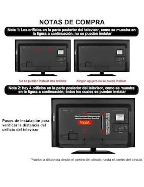 Soporte de pared Xtellar para pantalla articulado 32 - 55 pulgadas