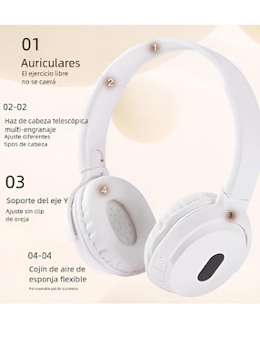Audífonos over-ear Xtellar Xtllar7245 inalámbricos