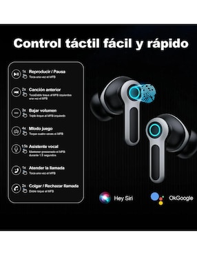 Audífonos In-Ear Belug inalámbrica con cancelación de ruido