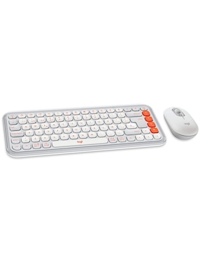 Mouse y teclado Logitech POP Icon Combo