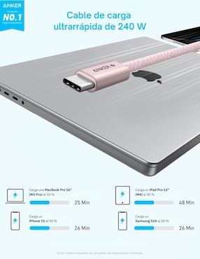 Cable USB Anker Tipo C de 1 m