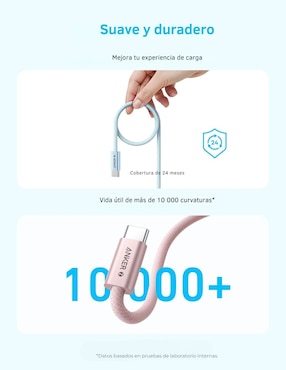 Cable USB Anker Tipo C de 1 m
