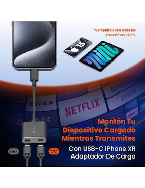 Adaptador de carga USB-C XR Viture