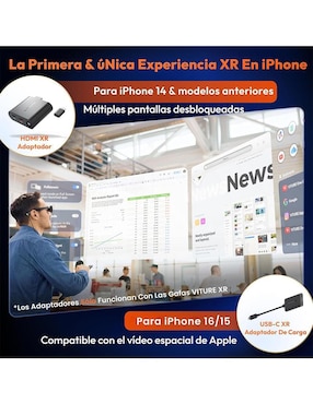 Adaptador USB C- HDMI Viture XR