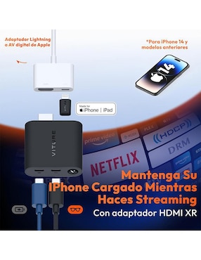 Adaptador USB C- HDMI Viture XR