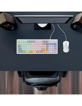 Teclado gamer alámbrico Basher BASH-6000