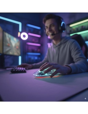 Mouse gamer inalámbrico Basher BASH-3008