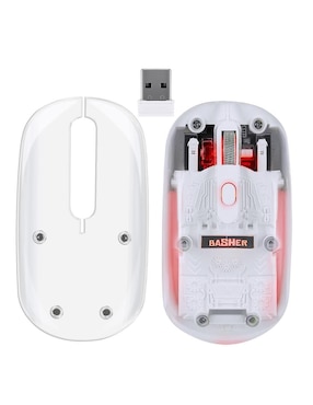 Mouse gamer inalámbrico Basher BASH-3008