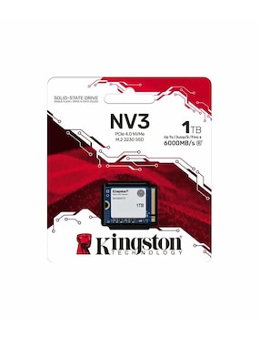 Unidad SSD kingston capacidad 1 tb