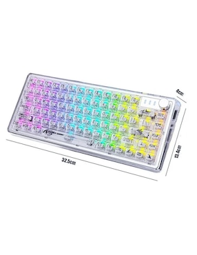 Teclado gamer inalámbrico Generica EWDSACMB