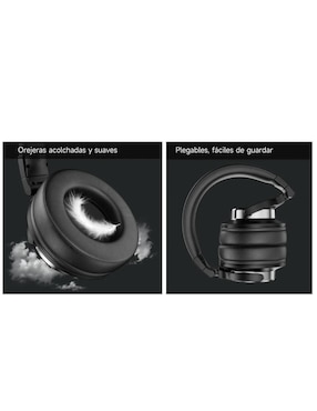 Audífonos Belug over-ear alámbricos con cancelacion de ruido