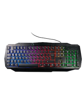 Mouse y teclado Ground Gaming Combo 4 en 1 alámbrico