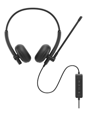Audífonos Over-Ear Dell WH125 alámbricos