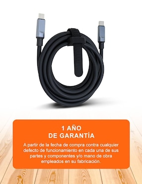 Cable USB C Black+Decker a tipo USB C de 2 m