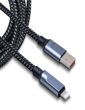 Cable USB A Black+Decker a tipo lightning de 2 m