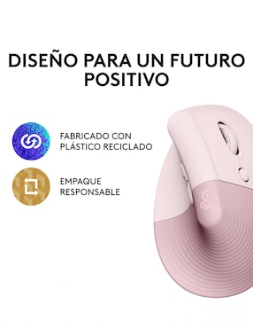 Mouse inalámbrico Logitech lift 910-006472