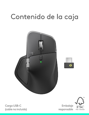 Mouse inalámbrico Logitech Mx master 4s 910-007565