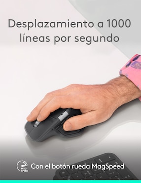 Mouse inalámbrico Logitech Mx master 4s 910-007565