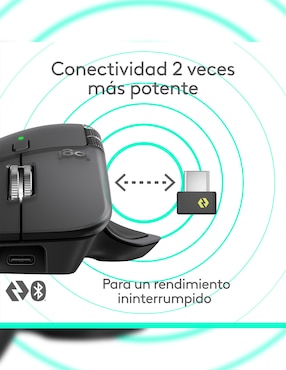 Mouse inalámbrico Logitech Mx master 4s 910-007565