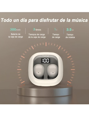 Audífonos in-ear Xtellar Xtllar3947 inalámbricos