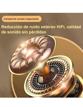 Audífonos in-ear Xtellar Xtllar3946 inalámbricos con cancelación de ruido