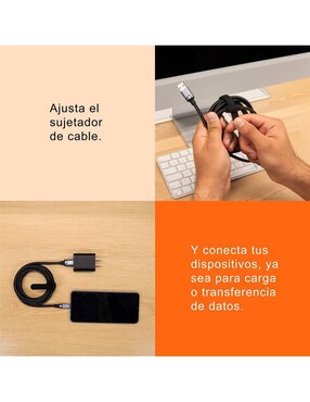 Cable usb c Black+Decker a tipo usb de 2 m