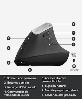 Mouse inalámbrico Logitech 910-005449