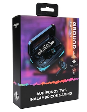 Audífonos gamer Ground Gaming inalámbricos GG-E52998