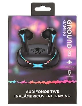 Audífonos gamer Ground Gaming inalámbricos GG-E51003