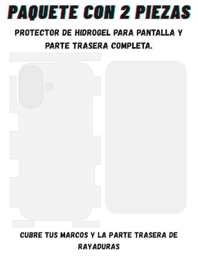 Mica para smartphone Apple Iphone de hidrogel