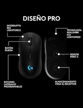 Mouse gamer Logitech G G PRO 2