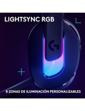 Audífonos gamer Logitech G inalámbricos 981-001543