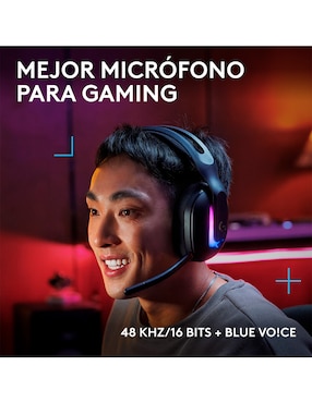 Audífonos gamer Logitech G inalámbricos 981-001543
