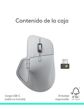 Mouse Inalámbrico Logitech Mx Master 4S 910-007566