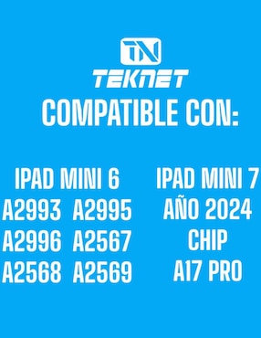 Mica para tablet Teknet Ipad Mini de cristal templado