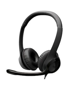 Audífonos on-ear Logitech H390 alámbricos
