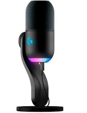 Micrófono gaming alámbrico Logitech Yeti GX