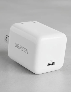 Cargador pared Ugreen de 30 W USB tipo C Nexode Mini GaN