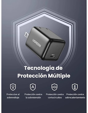 Cargador pared Ugreen de 20 W USB tipo C 55527