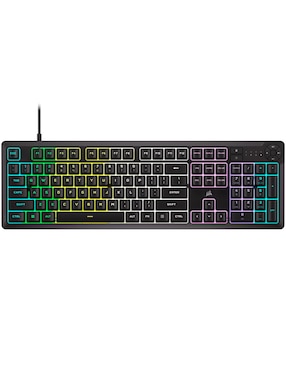 Teclado gamer usb-a 2.0 qwert inglés con interruptor membrana cúpula de goma Corsair CH-9226C65-NA