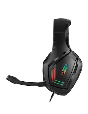 Audífonos gamer Over-Ear Basher BASH-4208 alámbrica