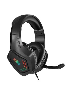 Audífonos gamer Over-Ear Basher BASH-4208 alámbrica