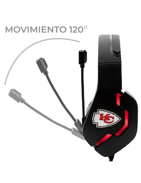 Audífonos Gamer NFL alámbricos 324910DF20UN
