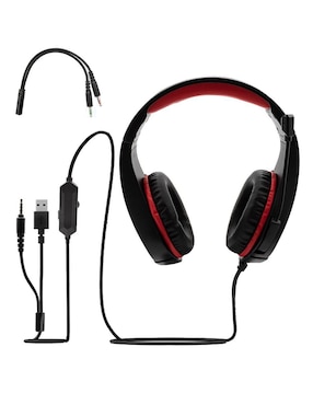 Audífonos Gamer NFL Buffalo Bills alámbricos 324912DF18UN