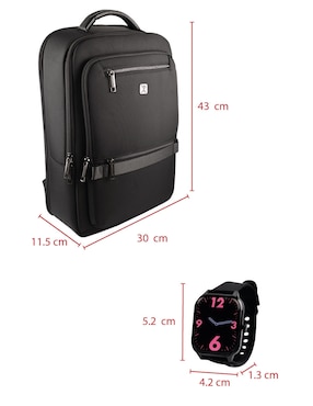 Mochila con portalaptop Perfect Choice unisex