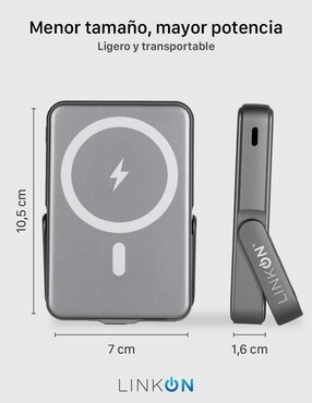 Batería portátil Linkon 10000 mAh Power Mag Abs