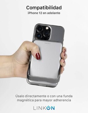 Batería portátil Linkon 10000 mAh Power Mag Abs