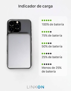 Batería portátil Linkon 10000 mAh Power Mag Abs