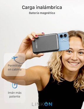 Batería portátil Linkon 5000 mAh Power Mag 5000